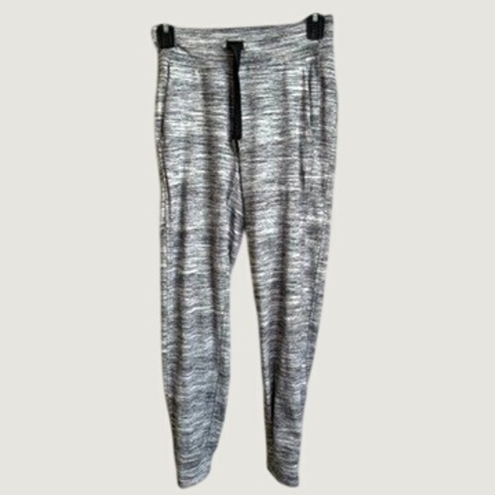 Lululemon Joggers Womens 2 Gray Space Dye W5AXOS Ready to Rulu Slim Athleisure